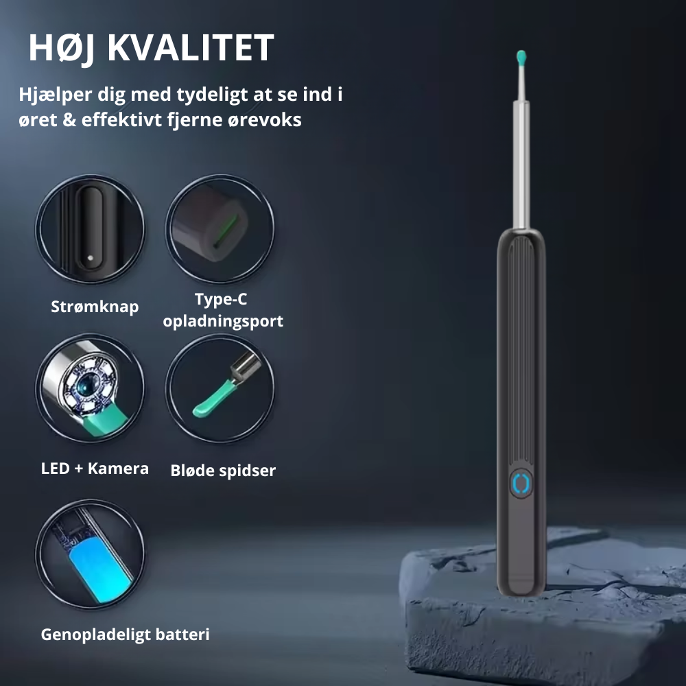 WaxOut™ – Sikker, smart ørenrensning